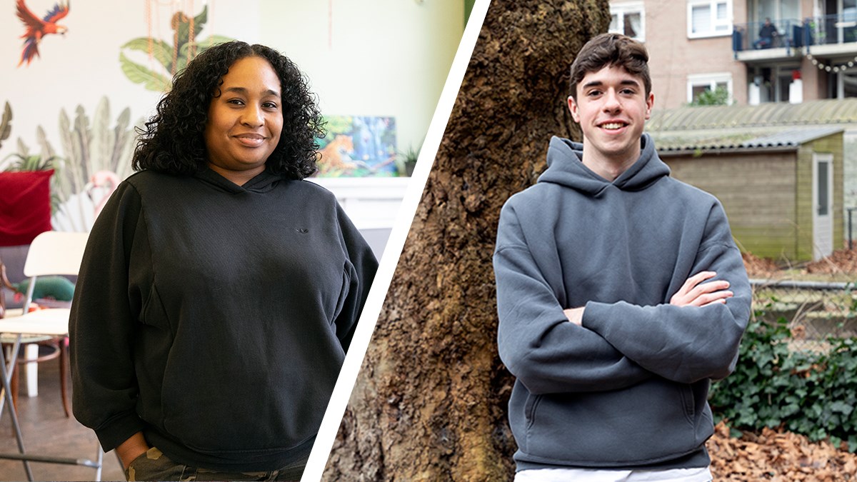 Nella & Roy werken als persoonlijk begeleider bij de Flexclub Nella & Roy werken als persoonlijk begeleider bij de Flexclub